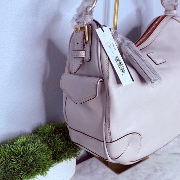 Dooney and Bourke Florentine Side Pocket Hobo $528 - Picture 5 of 14